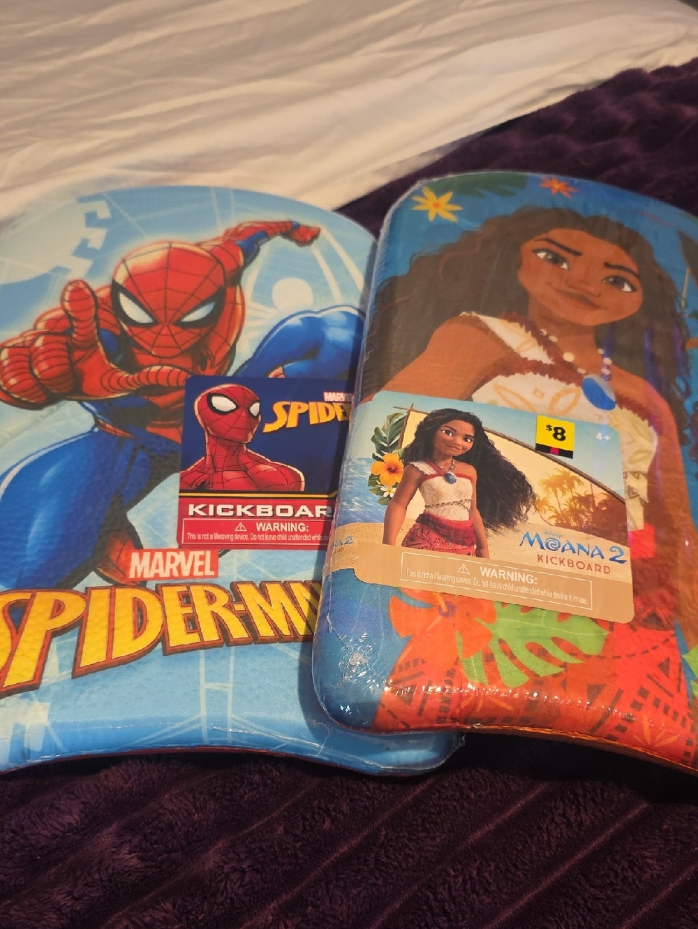 Marvel Kids Swim Kickboards - Blue, Red, Orange